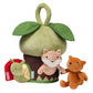 Lambs & Ivy Treehouse Soft Plush Interactive Play Set with Stuffed Animal Toys