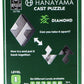 Diamond Hanayama Cast Metal Brain Teaser Puzzle New 2017 Design Level 1 Difficulty Rating