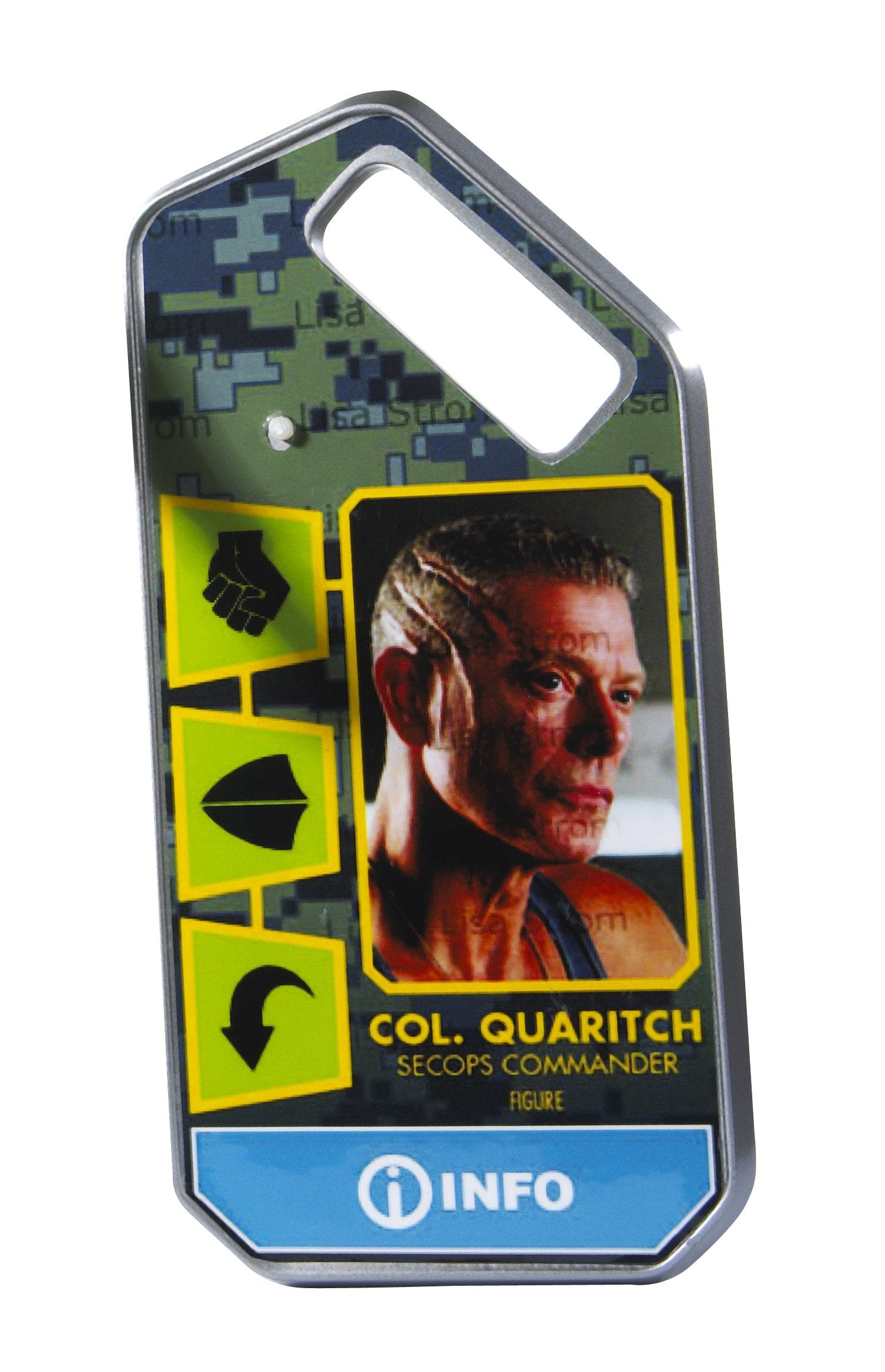 Mattel Avatar Movie Masters Colonel Miles Quatrich Figure