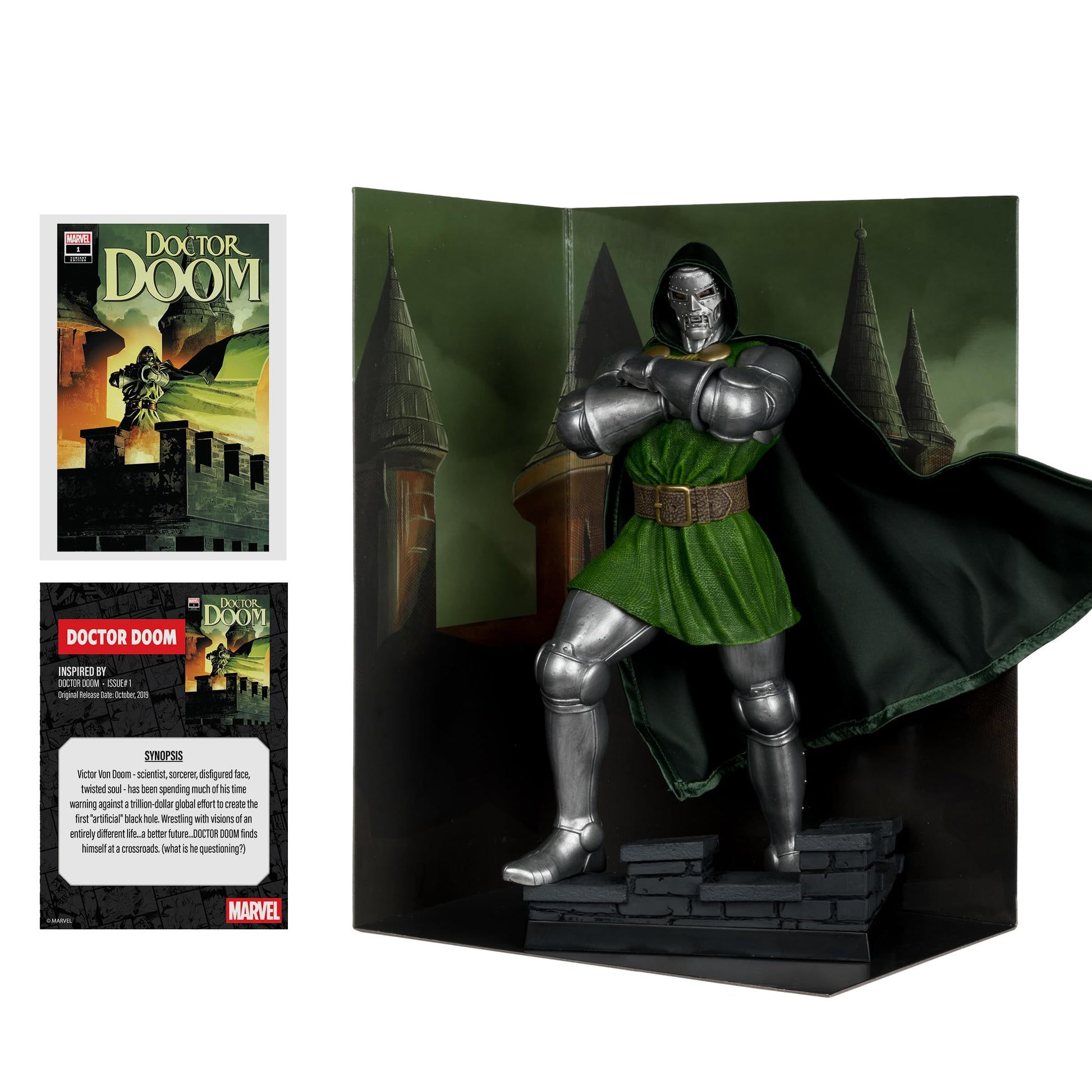 McFarlane Toys - Marvel - Doctor Doom 1:6th Scale Collectible (Doctor Doom #1)