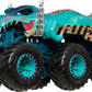 Hot Wheels Toy Cars & Monster Trucks, Sharks vs. Dinos Multipack with 8 Total Vehicles, Including Big Rigs, 1:64 Scale Monster Trucks & 1:64 Scale Hot