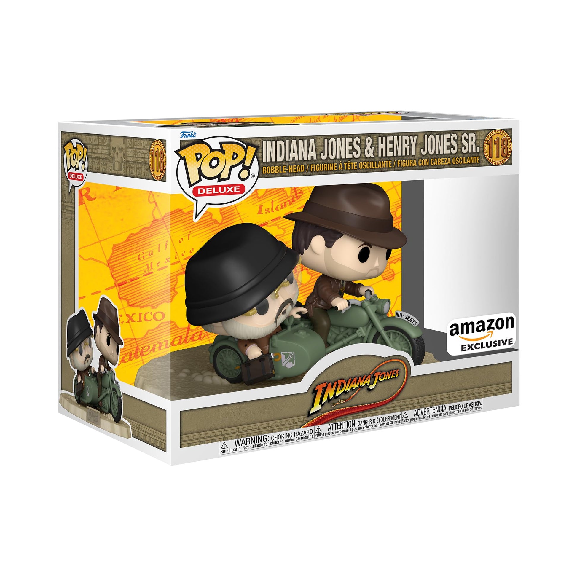 Funko POP! Ride Indiana Jones and The Last Crusade Indiana Jones & Henry Jones Sr