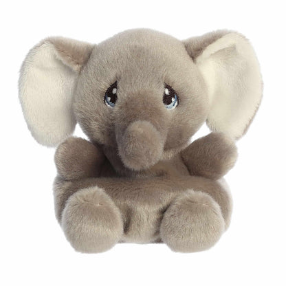 Aurora® Adorable Precious Moments™ Tuk Elephant Palm Pals™ Stuffed Animal - Heartwarming Toy for Comforting Children - for Sentimental Gifts