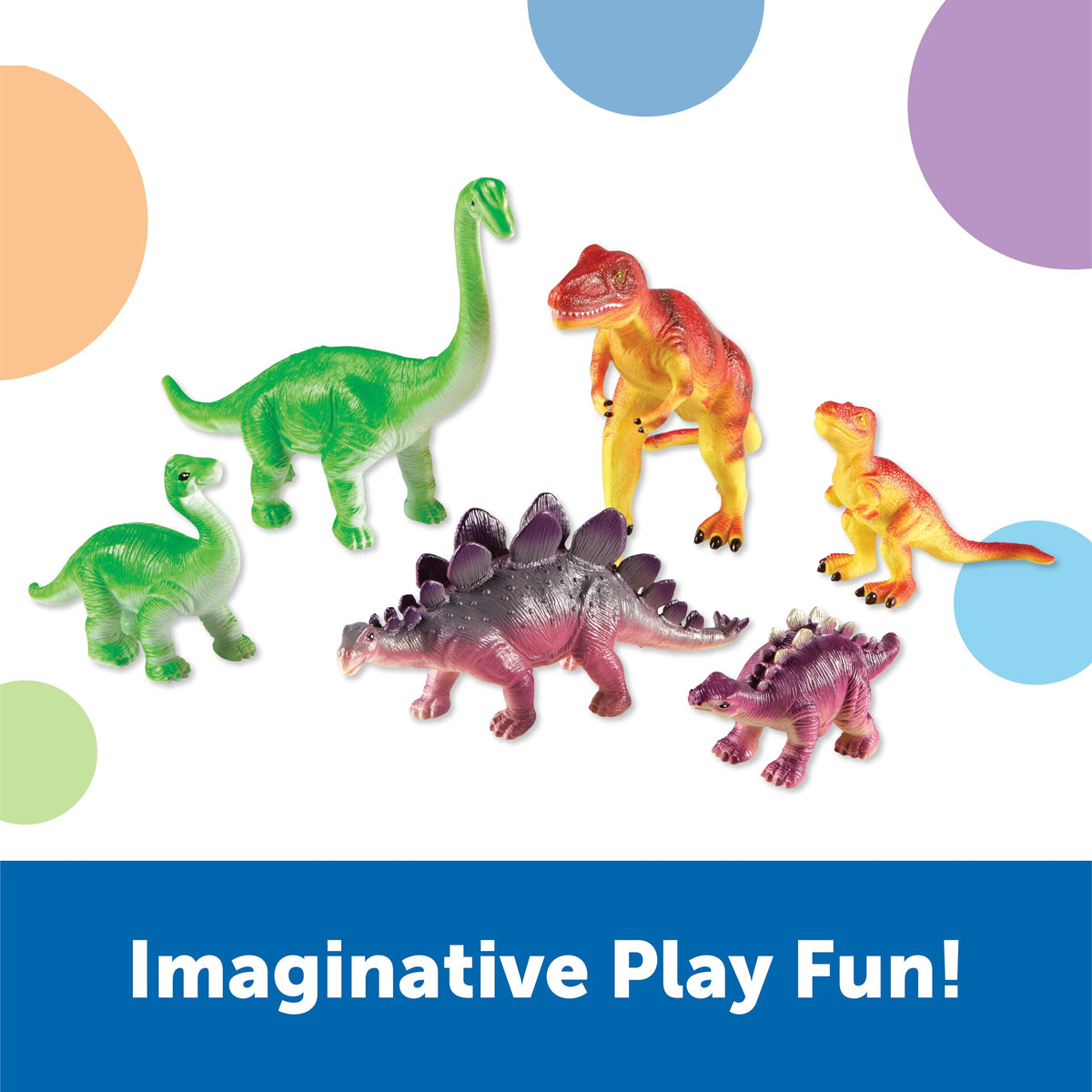 Learning Resources Jumbo Dinosaurs Mommas and Babies