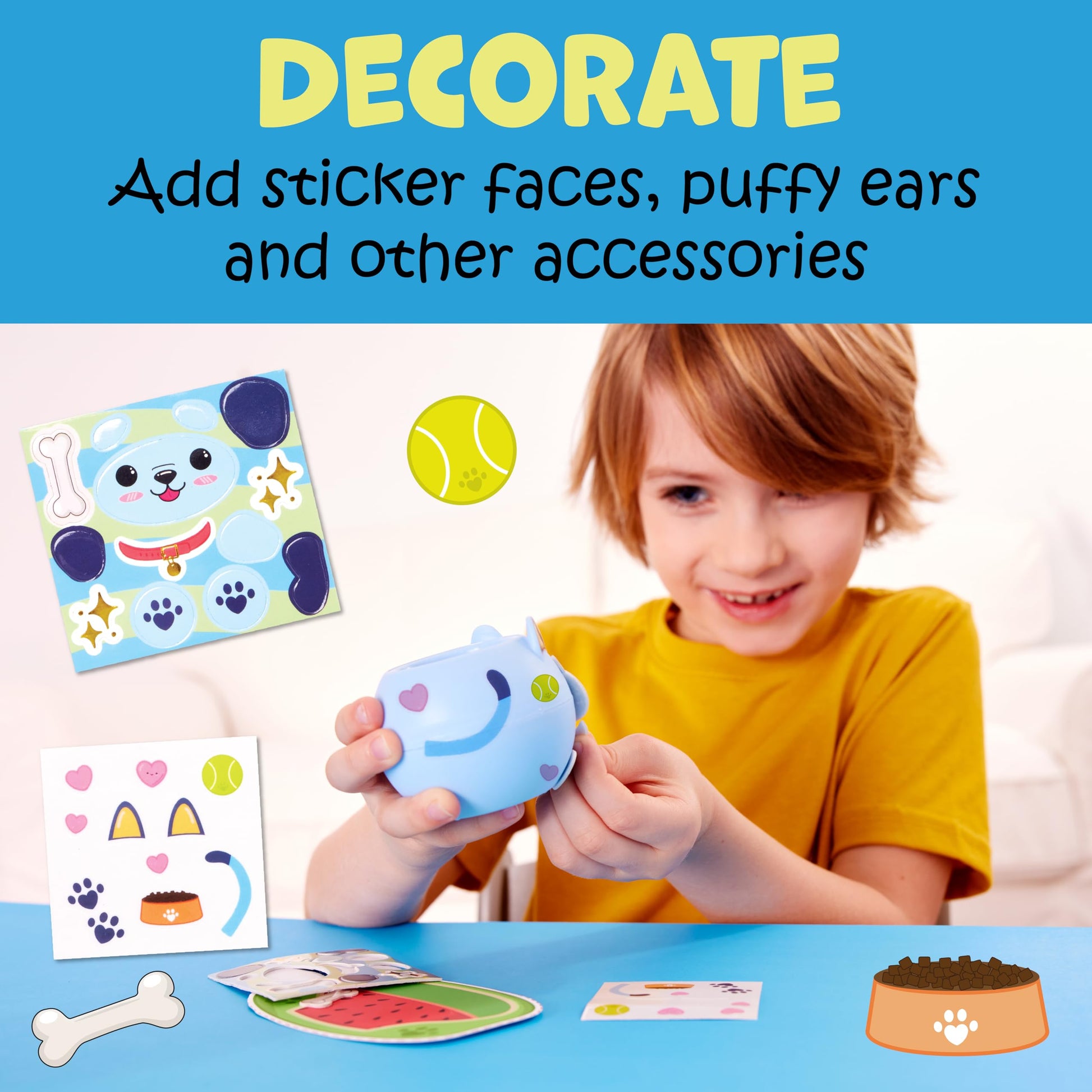 Creativity for Kids Plant-A-Pet: Puppy Toys for Girls - Mini Gifts for Girls, Arts and Crafts for Kids, DIY Activity Set & Screen Free Summer Fun