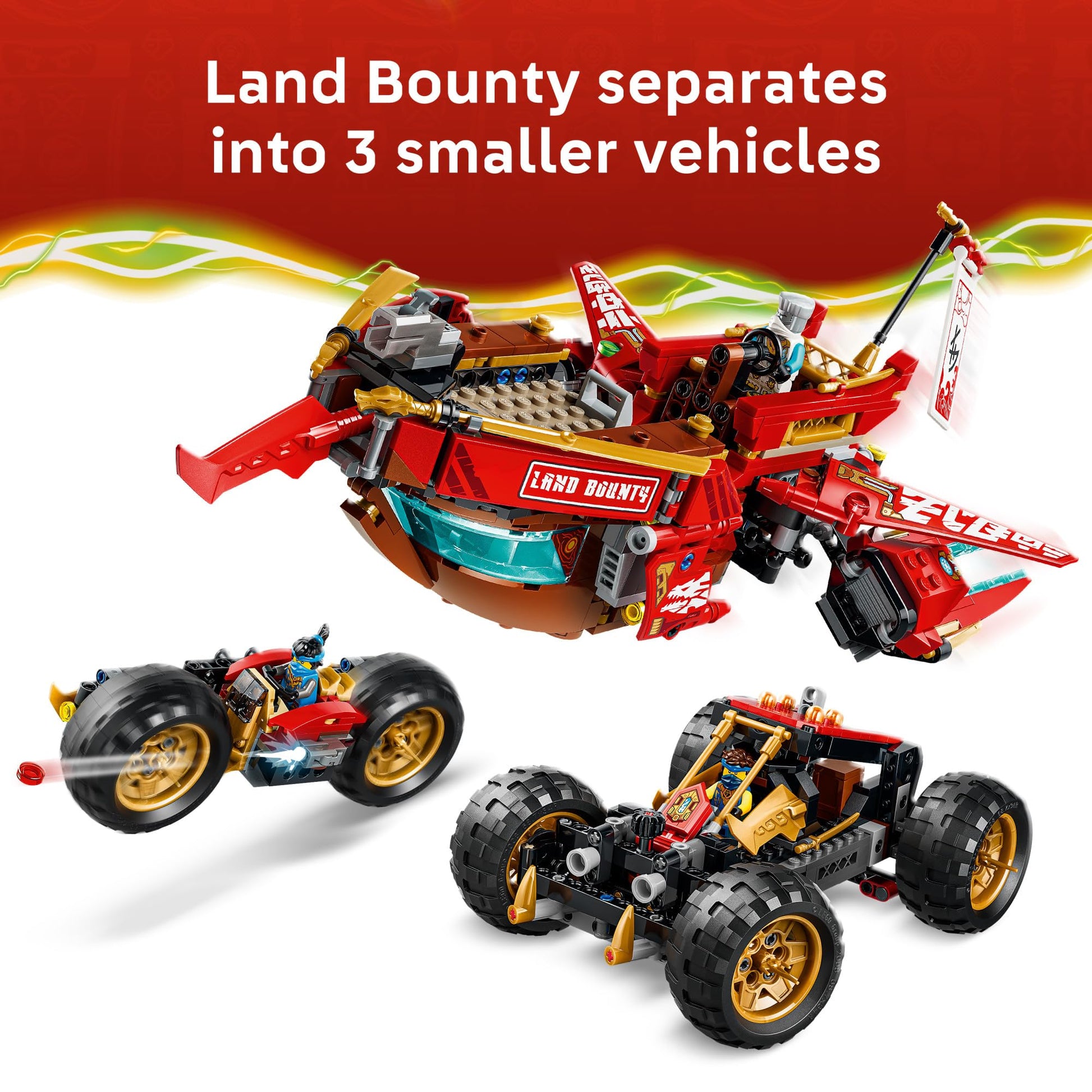 LEGO NINJAGO Land Bounty 71869