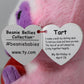 Ty Beanie Bellies Tart The Pink Valentine Sloth - 6"