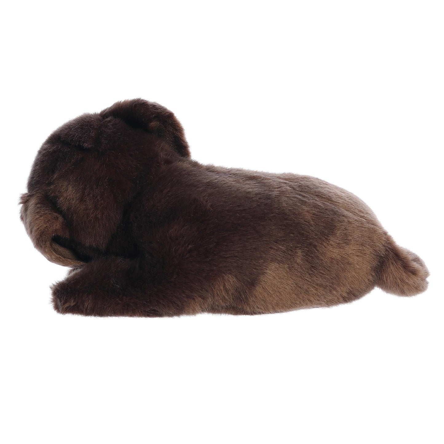 Aurora® Adorable Miyoni® Tots Sleepy Chocolate Lab Pup Stuffed Animal - Lifelike Details Make a Cherished Companion - Perfect for Decorating Bedrooms