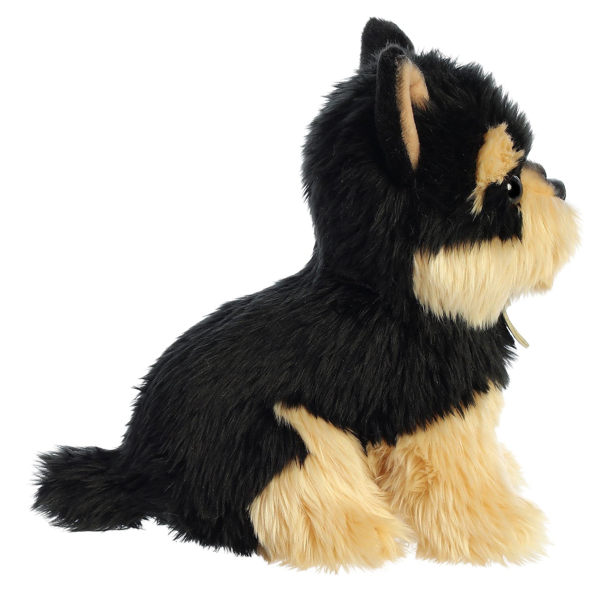 Aurora® Adorable Miyoni® Tots Yorkie Pup Stuffed Animal - Lifelike Details Make a Cherished Companion - Perfect for Decorating Bedrooms or Classrooms