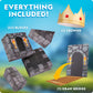 National Geographic Jumbo Cardboard Building Blocks - 45-Pc. Extra-Thick Cardboard Bricks for Kids, Build a Castle Play House, Indoor Playhouse, Large