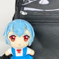 Great Eastern Entertainment Evangelion New Movie - Rei Ayanami (School Uniform) Mini Plush Plush w/Hook Clip 4.5"