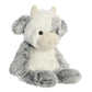 Aurora® Snuggly Sweet & Softer™ Cow Stuffed Animal - Comforting Companion - Imaginative Play - White 6.5 Inches