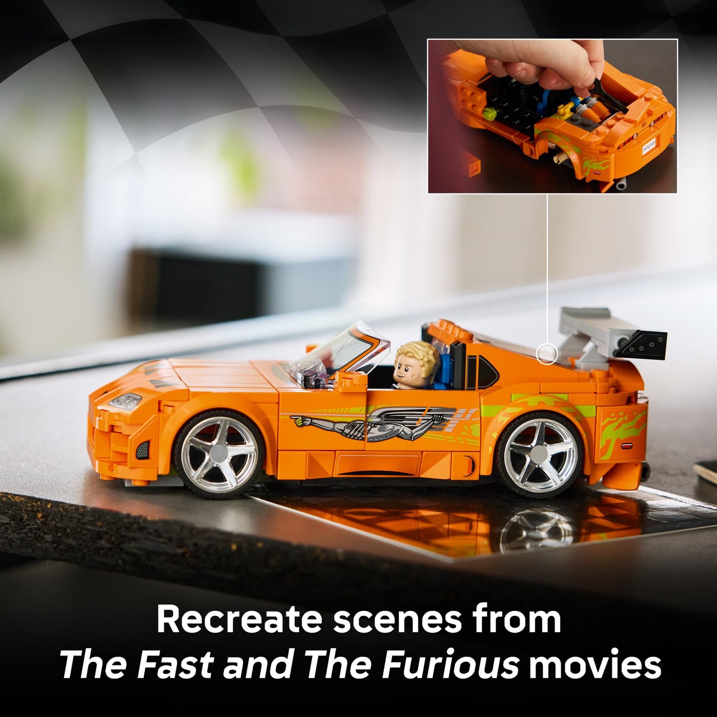 LEGO Speed Champions The Fast and The Furious Toyota Supra MK4 77260