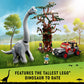 LEGO Jurassic World Brachiosaurus Discovery 76960 Jurassic Park 30th Anniversary Dinosaur Toy; Featuring a Large Dinosaur Figure and Brick Built Jeep
