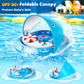Baby Pool Float with Canopy, Baby Swim Float with UPF50+ Sun Canopy