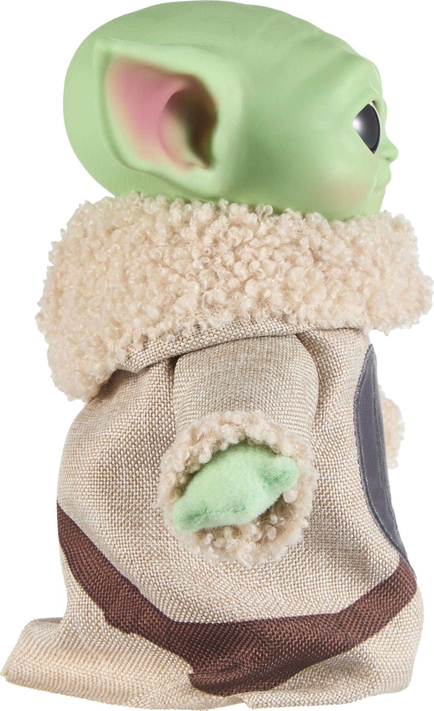 Mattel Star Wars the Mandalorian & Grogu Movie Grogu 6-inch Tall Plush with Embroidered Rondel Design on Chest Vinyl Head Soft Plush Body and Hands