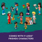 LEGO Friends Downtown Flower and Design Stores 41732 Building Set - Buildable Toy with Apartment, Shops, House, and Classic Characters, Model to