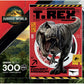 Buffalo Games -300 Piece Jurassic World T. Rex Encounter Jigsaw Puzzle Colorful Puzzle for Adults - Precision-Cut Pieces, Beautiful Artwork, and Hours