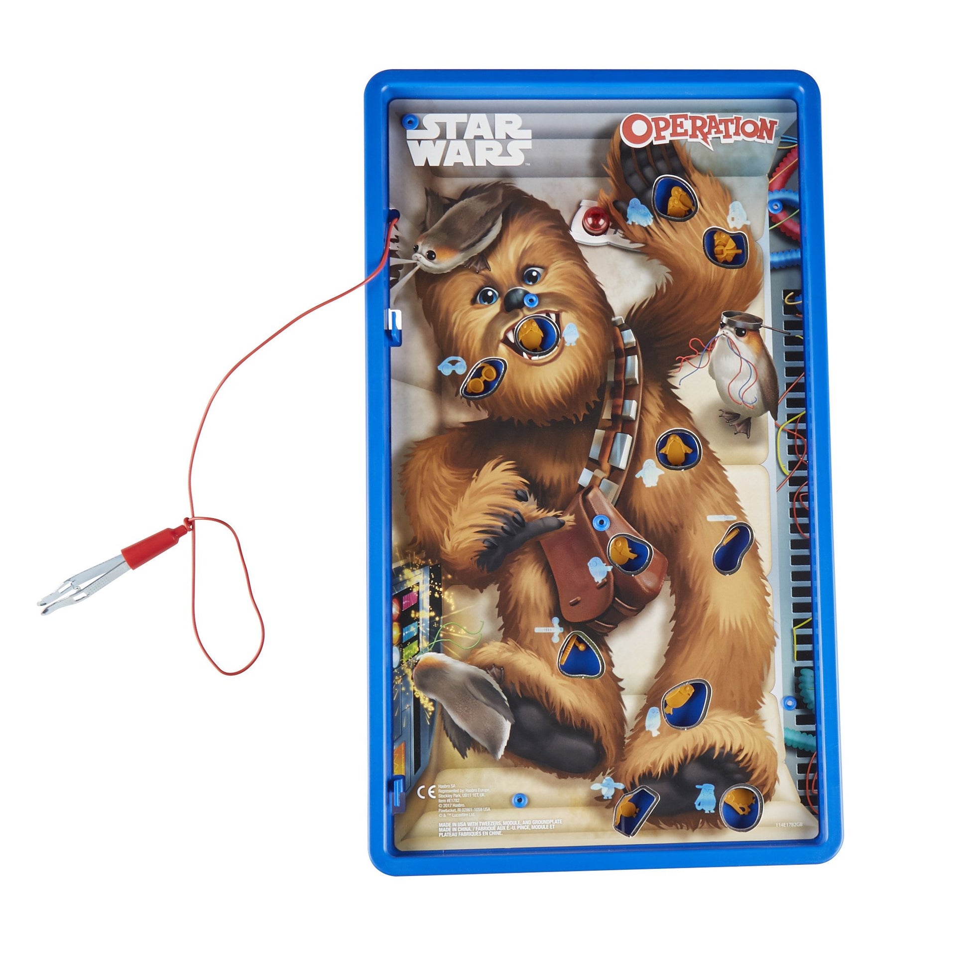 Hasbro Gaming Operation Game: Star Wars Chewbacca Edition