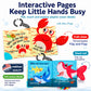Fish Baby Books Toys, Touch Feel Cloth Crinkle Books for Babies,Baby Infant Toys 0-6, 6-12,12-18 Months,Newborn,Early Learning Education, Baby Gifts