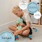 Daniel Dragon - Microwavable & Weighted Plush Stuffed Animal - Heated Plushie for Warmth - Cute, Soft, Cozy Toy for Adults & Children (Boys, Girls