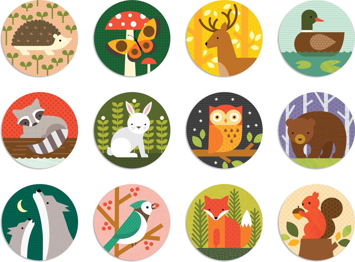 Matching Game Forest Animals v2