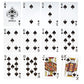 Rummy Card Game Kit - Classic Family Melding Game for 2-6 Players - Two Plastic-Coated Poker-Size, Standard Index Decks of 54 Cards + 25 Tear-Away