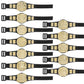 Set of 12 Wrestling Action Figure Championship Belts for Wrestling Action Figures [Series 2]