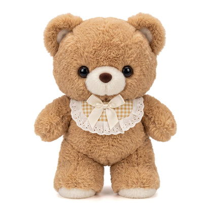 YUKOUQIAN Bear Stuffed Animal Cute Plush Doll Toy 8 inch for Girls Boys Christmas(Moka Bear)