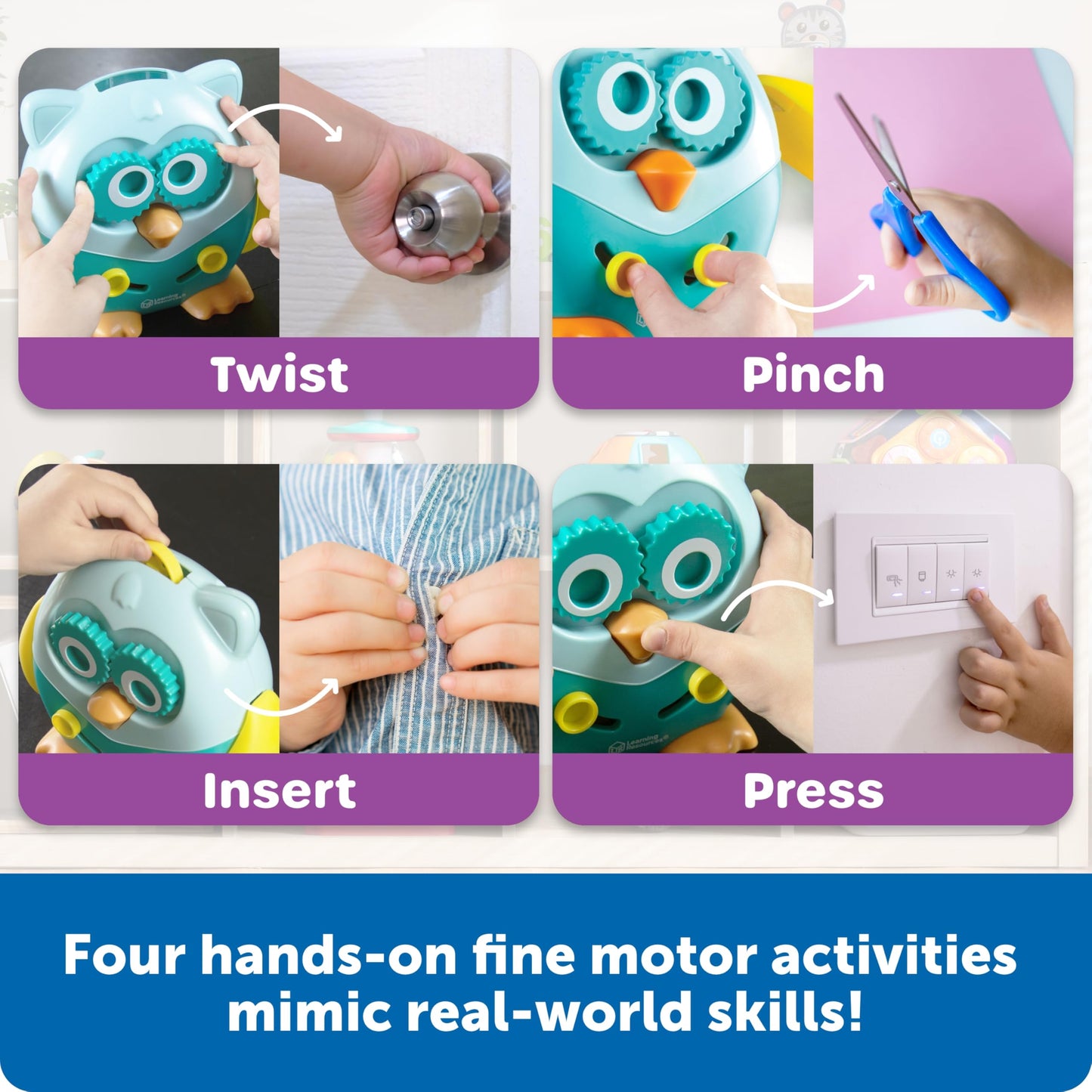 Learning Resources Hoot the Fine Motor Owl