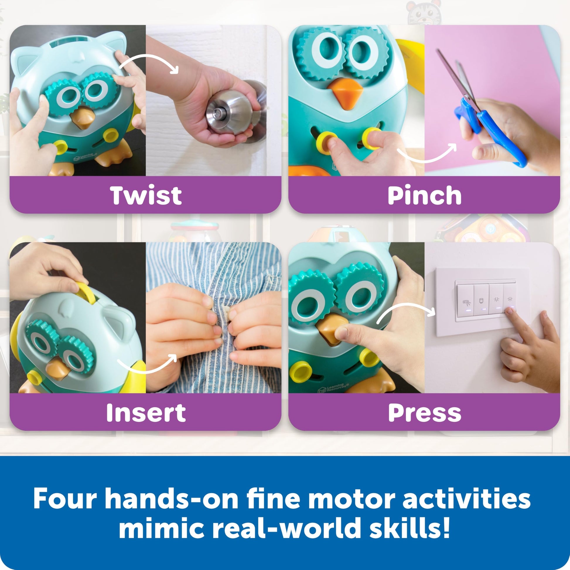 Learning Resources Hoot the Fine Motor Owl