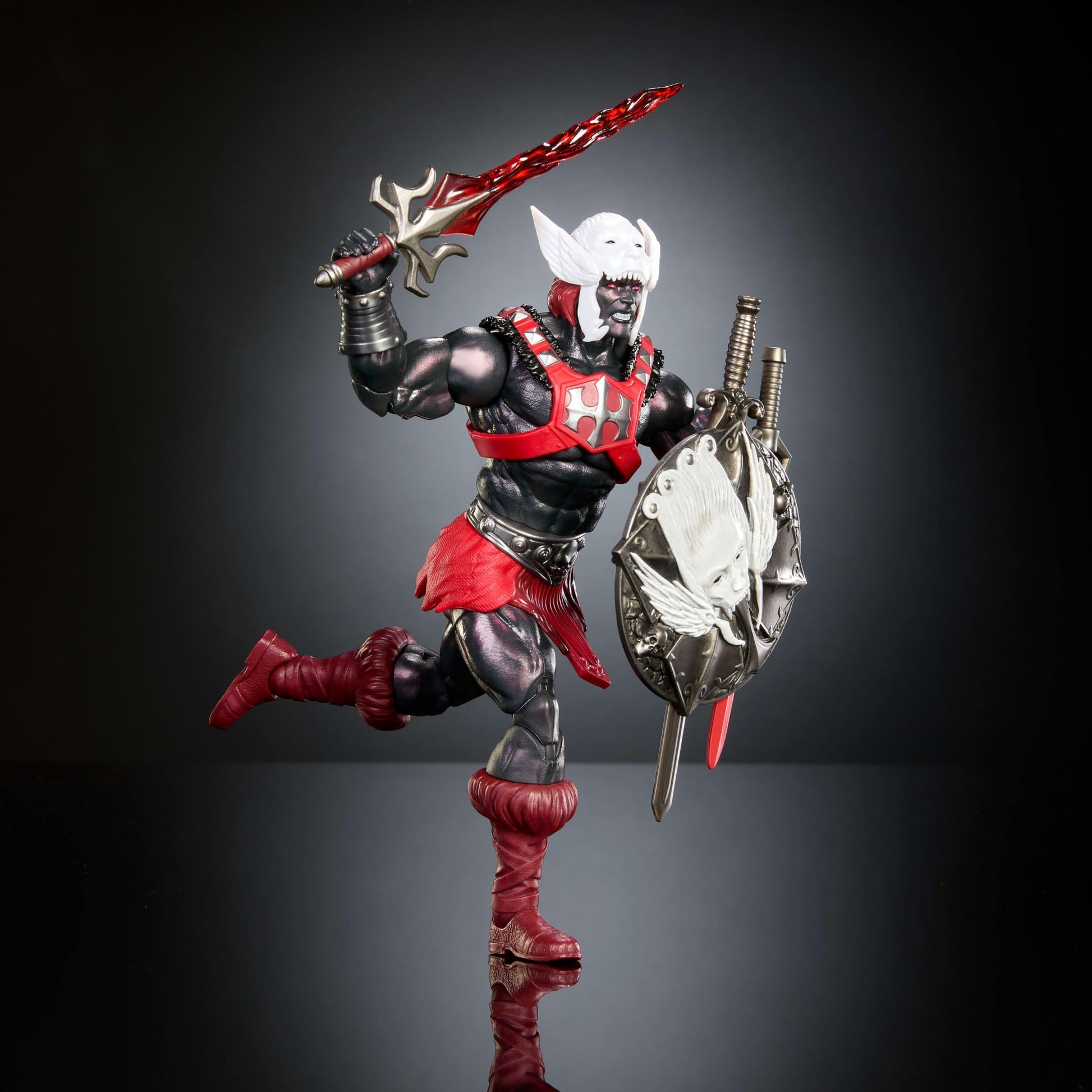 Masters of The Universe Masterverse Action Figure Anti-Eternia He-Man, 7 Inch Motu Toy, 30 Points Articulation, Removable Armor & Weapon Accessories