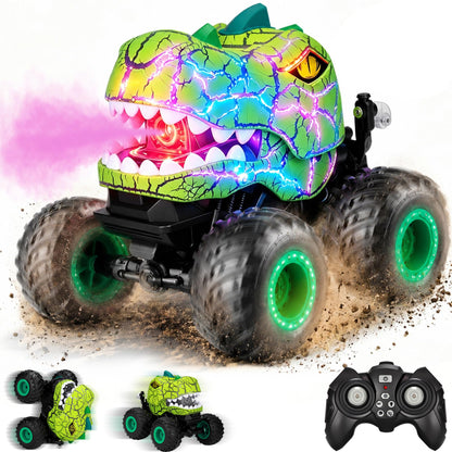 BlingCnsy Remote Control Monster Truck Toys, Dinosaur RC Car Monster Trucks