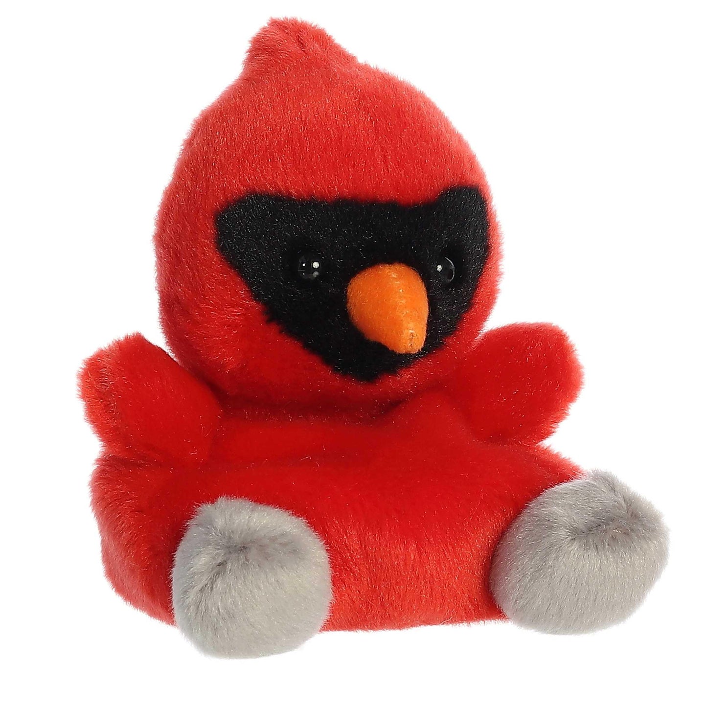 Aurora® Festive Palm Pals™ Louis Cardinal Stuffed Animal - Fun Collectible Plush for Kids and Adult Collectors - Perfect for Decorating Rooms