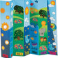 Fun Express 11" x 8 1/2" Religious 7 Days of Creation Fold-Up Sticker Scenes VBS 2026-12 Sets