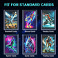 200ct Card Sleeves Top Loaders for Cards - Toploads for Cards, 3"x4" Hard Plastic Protectors & Clear Rigid for Trading, Sports, Baseball Cards (100