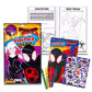 Spiderman Across the Spiderverse Coloring Book Set - 3 Pc Bundle of Coloring Activity Books, Play Pack, More | Miles Morales Spiderverse Art Pack