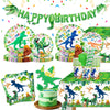 148ps Roar I’m Four Dinosaur 4th Birthday Decorations Boy Dinosaur 4th Bday Tableware Jungle T-rex 4 Rex Dino Plates Napkins Cups Banner Tablecloth