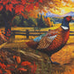 Springbok Golden Fields Pheasant 500 Piece Jigsaw Puzzle for Adults