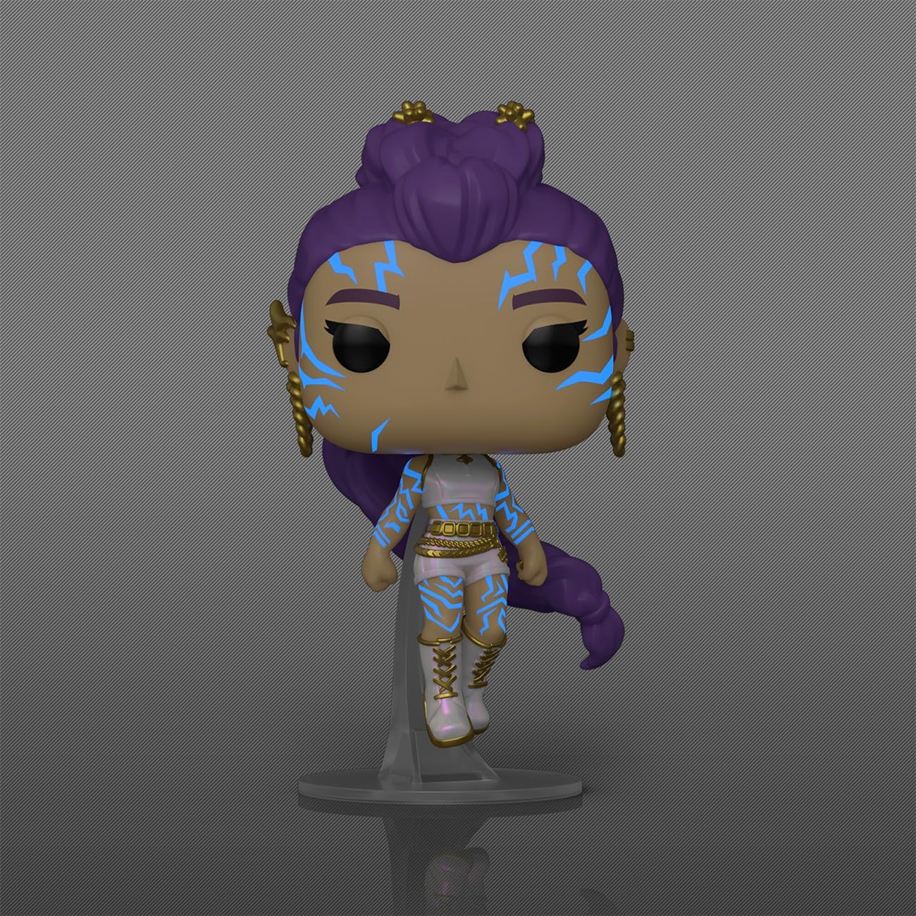 Funko Pop! Animation: Kpop Demon Hunters - Rumi - 1/6 Odds for Rare Chase Variant - Glow in The Dark - Collectable Vinyl Figure - Gift Idea - Official