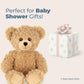 Bearington Lil' Bubsy Teddy Bear Stuffed Animal - 11.5" Soft and Cuddly Brown Bear Plush Toy with Floppy Body - Adorable Teddy Bears for Baby