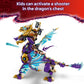 LEGO NINJAGO Arc Dragon of Focus Battle Playset - Kids Toy for Ages 9 and Up - Birthday Gift Idea for Boys and Girls - Dragons Rising Toy with 8