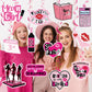 Popular Girl Birthday Party Set Pink High School Queen Theme Burn Book Popular Girl Birthday Decorations Pink Party Decorations Hot Pink Girls Hanging