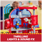 Paw Patrol - Fire Rescue Fire Station - Marcus Car Figure - Sound & Light Effects - Kids Toy - Ages 3+