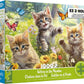 Ceaco - Kittens in the Meadow - 1000 Large Piece Jigsaw Puzzle for Adults