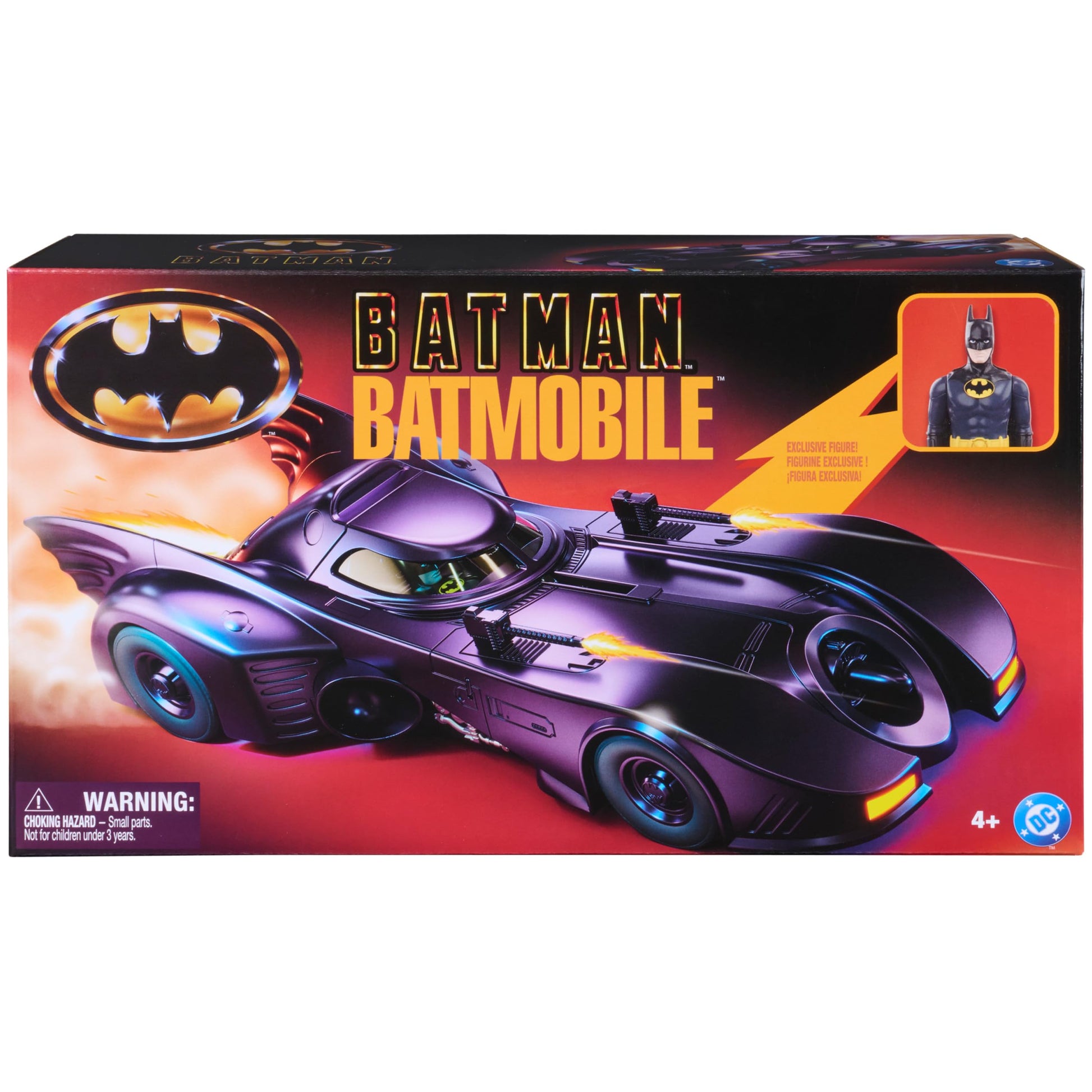 Spin Master DC Comics Batman '89 Batmobile & Batman Action Figure Set