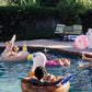 Coconut Outdoor Patriotic Bald Eagle Pool Float, Inflatable Pool Ring
