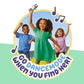 Bluey Game Hide and Seek Figure, Articulated, Musical Kids Figurines with Dance Mode, Interactive Play Toddler Figurine Toys for Ages 3+