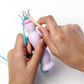 Creativity for Kids Quick Knit Charm Bracelets - Create 10 DIY Friendship Bracelets, Kids Jewelry Making Kit