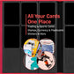 ?2026?Trading Card Binder 9 Pocket, Premium Sports Collection Binder Game Cards Book with Sleeves Side Loading, Anti-open Strap Double Sided